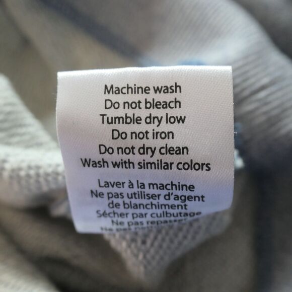 O'neill Hoodie Sweatshirt Womens Medium Heathered Blue Cotton Blend Classic - Picture 8 of 9